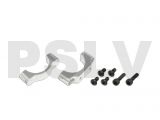 217051 CNC Tail Support Clamp (silver anodized)  